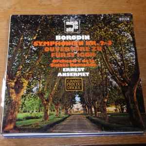 LP Record ALEXANDER BORODIN - ERNEST ANSERMET - Symphonien Nr. 2 & 3 / Ouvertüre Zu ND707 Musik Für Alle, 1972 Germany Classical Used