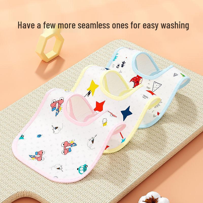 Waterproof Soft Absorbent Baby Bib for Boys and Girls (0-3 Years) - Ideal for Autumn and Winter