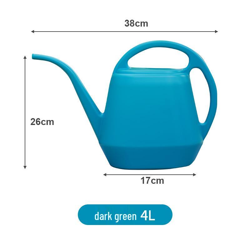 Large Capacity Plastic Watering Can with Long Spout for Gardening, Ideal for Flowers and Vegetables