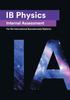 Книга Ib Physics Internal Assessment ??Ia] : Seven Excellent Ia for the