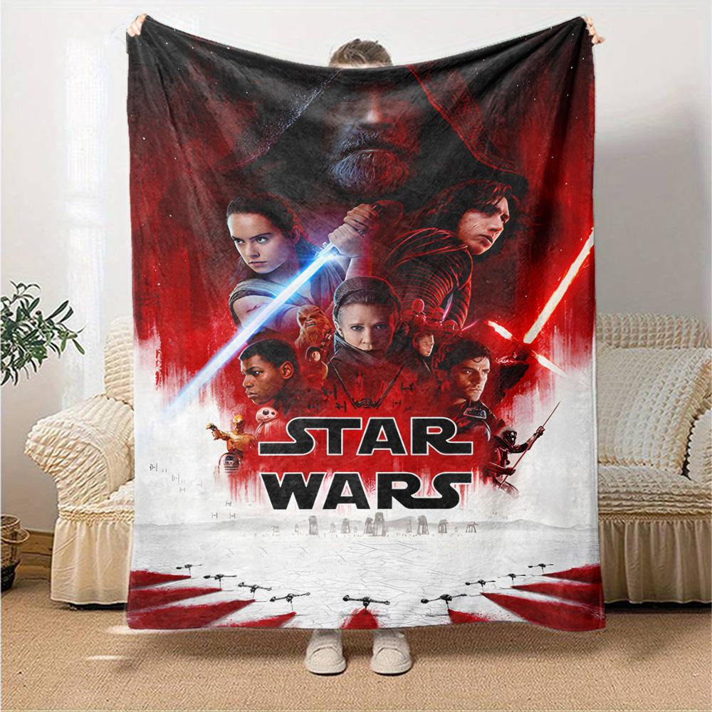 Star Wars Blanket Warmthful Decor Great for Bed Sofa Livingroom Four Seasons Multipurpose Stylish Decor Perfect Gift for Relatives and Friends