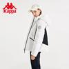 Kappa 90% Down Jacket Short Bread Cold Jacket High Collar Hooded Thick Coat