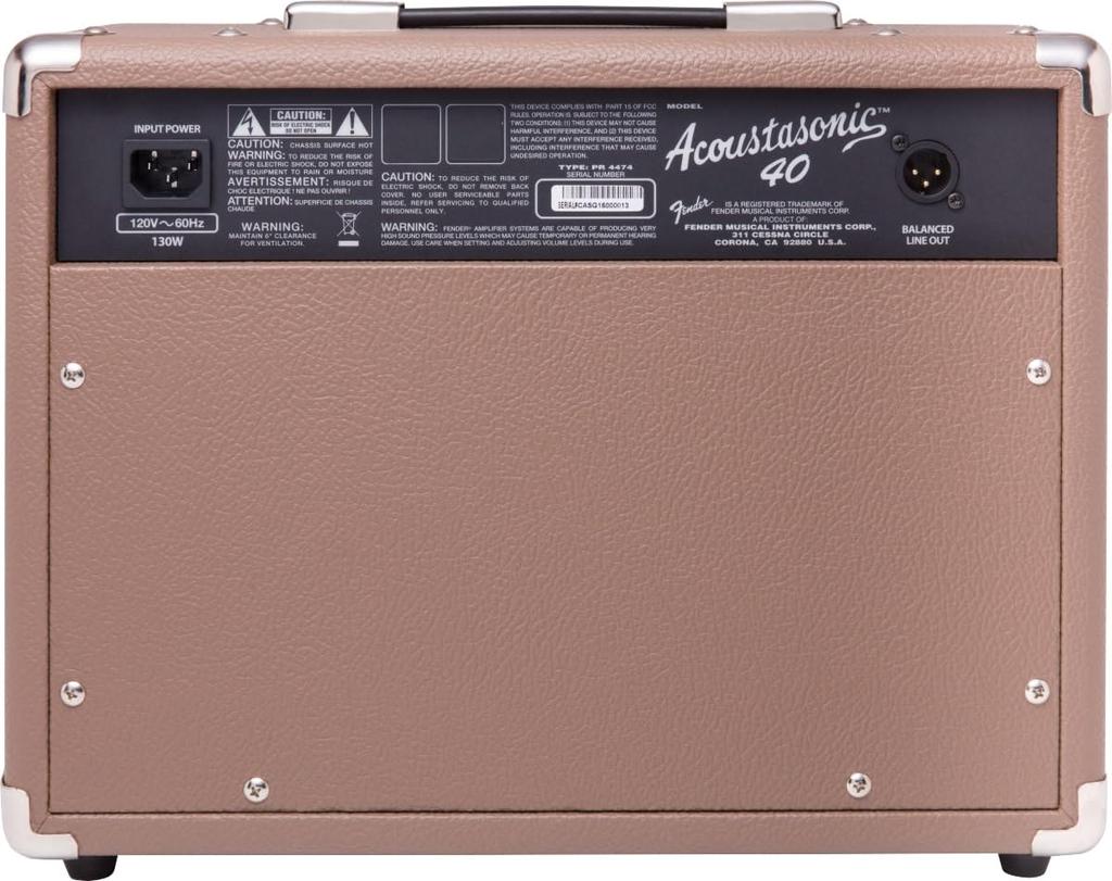 Fender Акустический усилитель Fender 100 В JPN Acoustasonic™ 40,