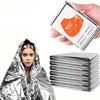 5pcs Thermal Blanket Emergency Blanket Waterproof and Windproof Survival Blanket 130*210cm