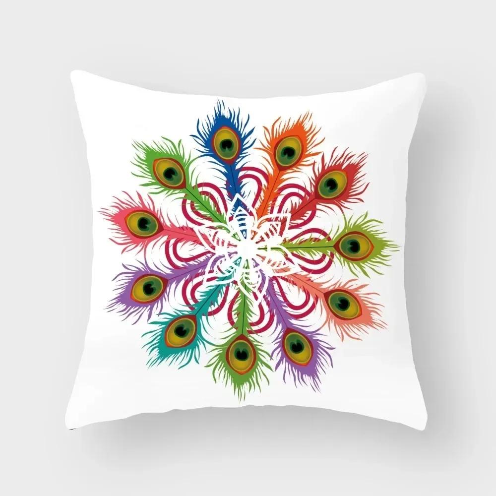 Роскошный Декор для Дома Наволочка Тропический Фламинго Наволочка для Подушки Гостиная Диван Наволочка