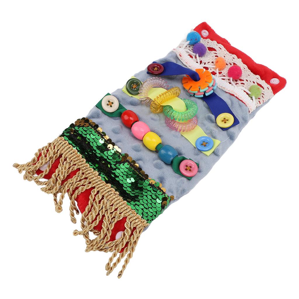 Elderly Sensory Toys Pillow Anxiety Relief Dementia Sensory Arm Pillow Wrist Cuff for Alzheimer Patients