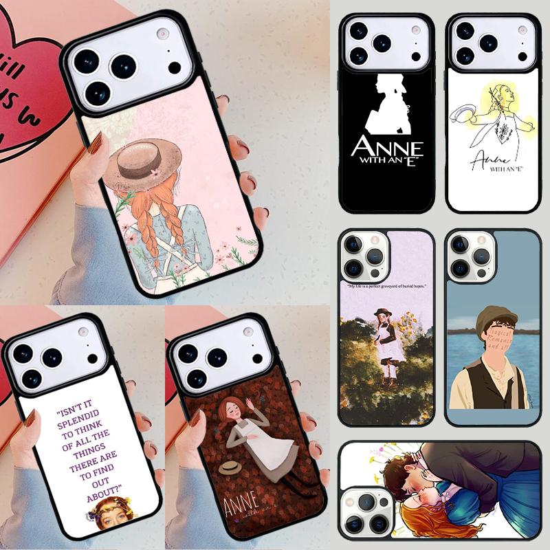 Мягкий чехол для телефона Anne with an E Для iPhone 17 Air 14 15 13 12 Max Чехол Для Apple 14 15 16 16e 11 Pro Max Plus Coque