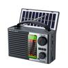 Портативное многофункциональное радио FM AM SW Перезаряжаемое USB TF Воспроизведение Уличное Солнечное Беспроводной Динамик Bluetooth