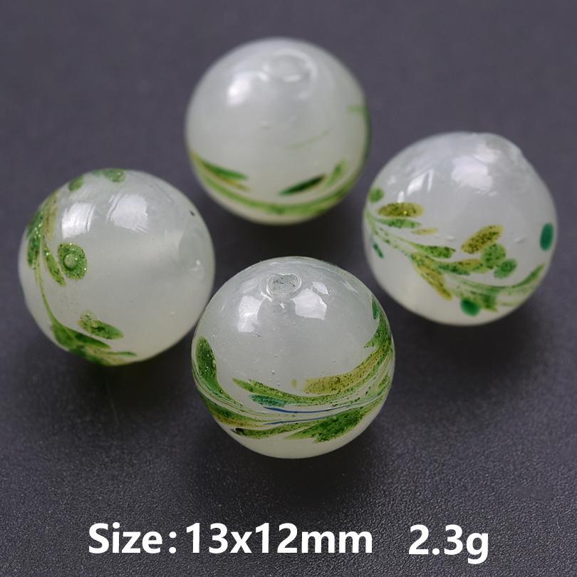5pcs Yellow Cute Bee Charm Beads For Jewelry Making Supplies Glass Materials Animal Spacer/Loose Bead DIY Bracelets Accessories