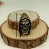 Brass Rogue Orc Head Knife Beads Lanyard Pendants Jewelry Outdoor EDC Hangings DIY Paracord Keychains Accessories