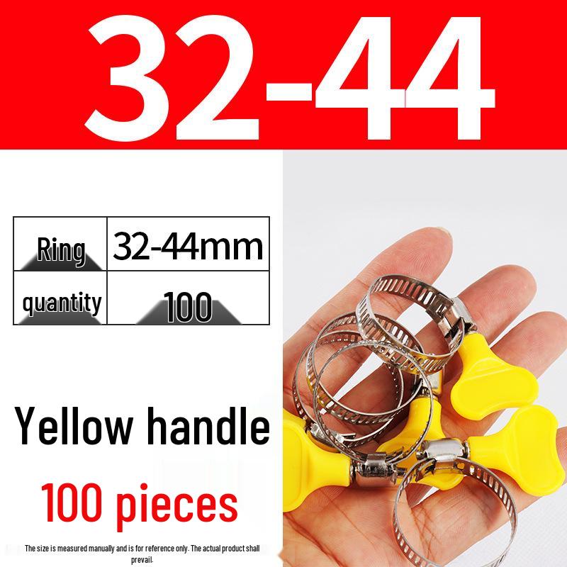 Хомут из нержавеющей стали, лента с ручной затяжкой для водопроводных и воздушных труб