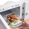 Набор стеклянных ланч-боксов, контейнеры для хранения продуктов с герметичной крышкой, стеклянный ланч-бокс для обеда дома, кухни, офиса
