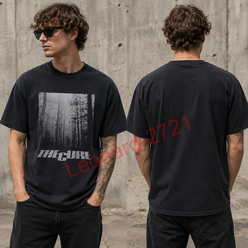 The Cure A Forest T shirt, Unisex Black T shirt, Size S 5XL