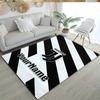 Juventus Customized Name Floor Rug Office Rug Design for Balcony Living Rooms Kitchen Entryway Antislip Carpet Anime Office Decor