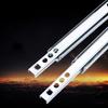Ultra-Narrow 17mm Two-Section Mini Ball Bearing Slide for Iron Cabinet Drawers