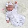 BZDOLL 19 дюймов 48 см 3D Раскрашенная кожа Винил Спящий Реборн Кукла Новорожденный Бебе Реалистичная Ручная работа Игрушка на день рождения