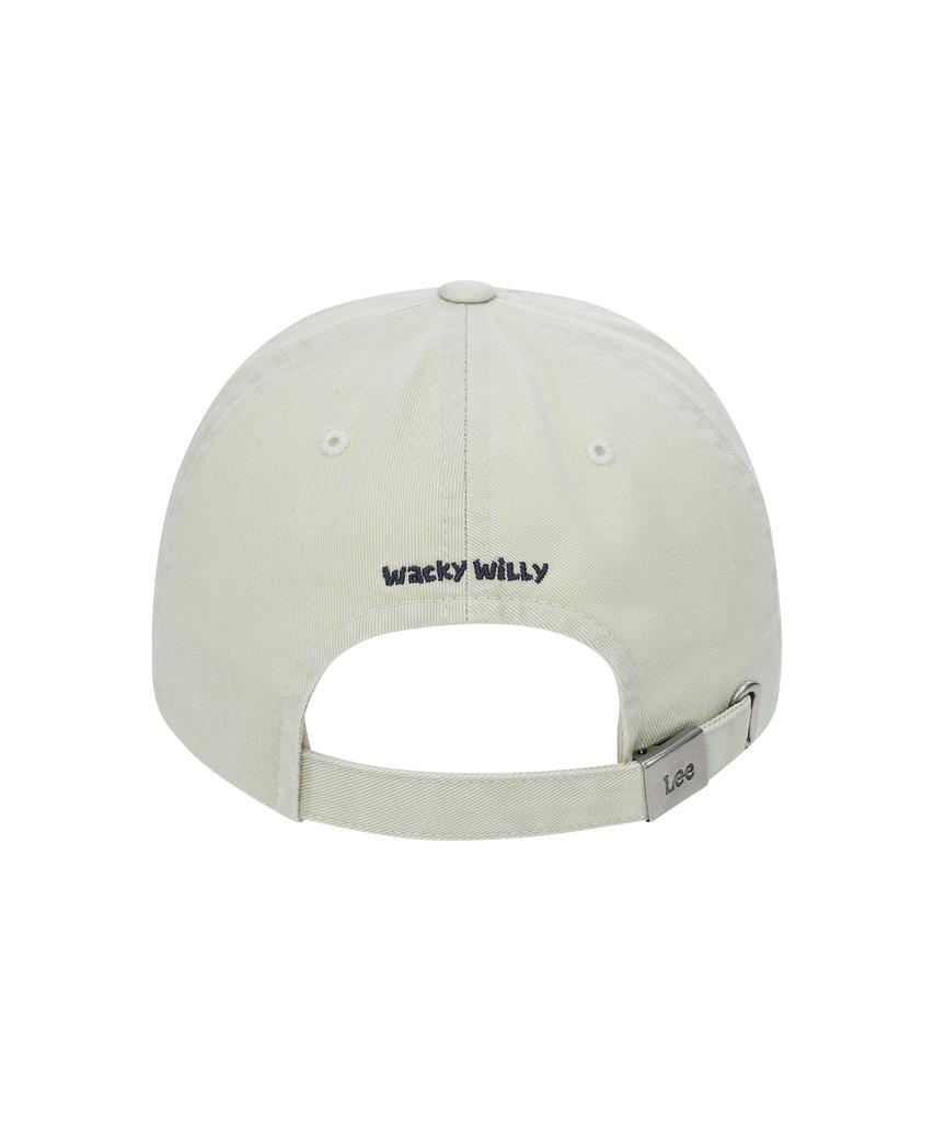 WACKY WILLY [Wacky Willy X Lee] Кепка с нашивкой Цвет: Слоновая кость