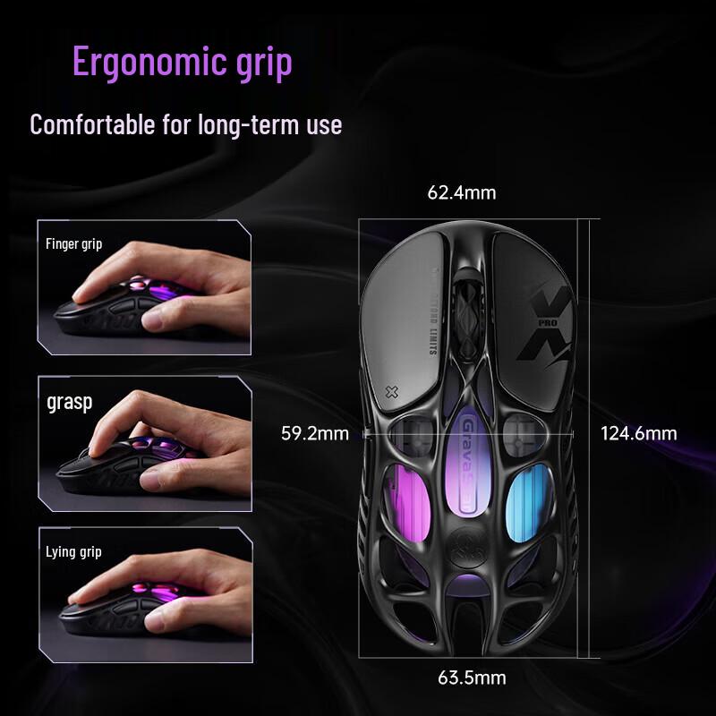 GravaStar M29 Pro Breakout Tri-Mode Gaming Mouse