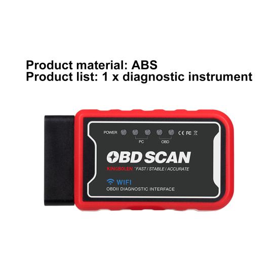 Многофункциональный сканер OBD2 PIC25K80 Check Engine, беспроводной считыватель чипов, диагностический инструмент кода Wi-Fi