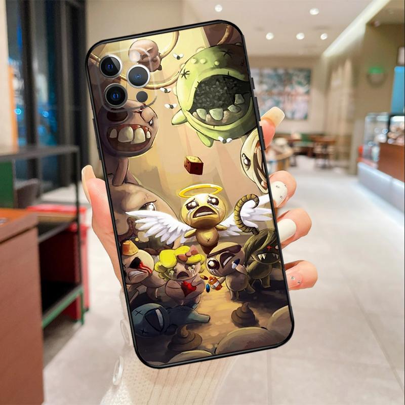 Чехол для телефона The Binding Of Isaac для iPhone 17 Air 16 15 13 11 12 14 Pro Max mini 15 16 Plus 16e Защитная крышка