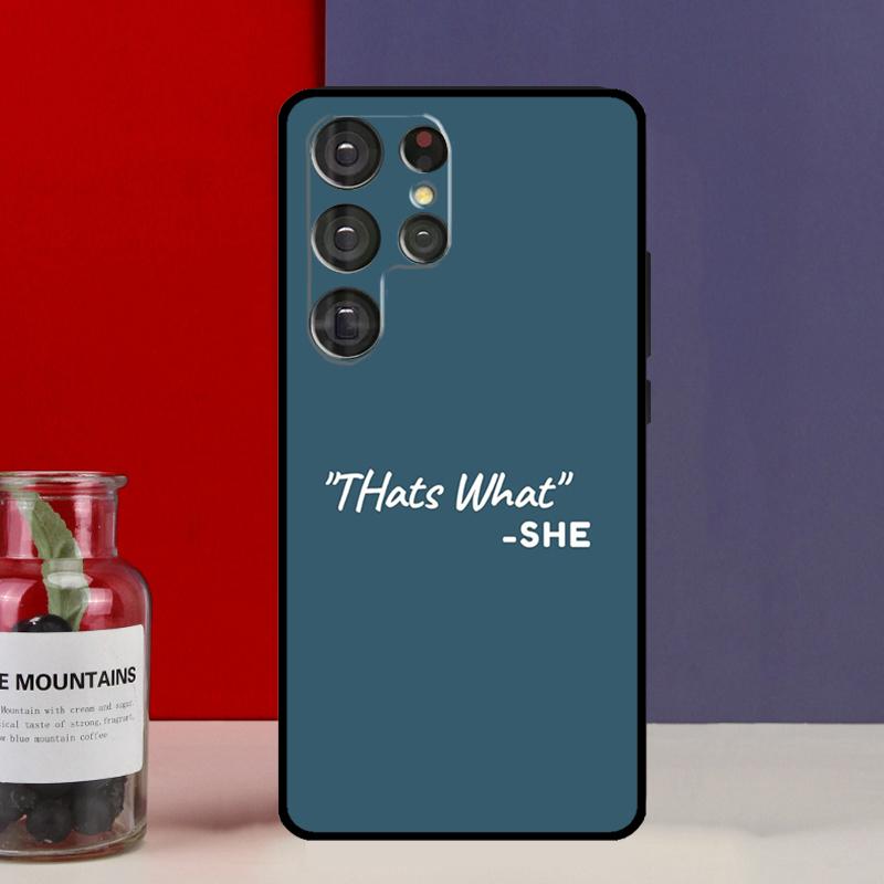 Майкл Скотт That’s What She Said Чехол Для Samsung Galaxy S25 Ultra S9 S10 S20 S21 S22 Plus S23 FE S24 Ultra Чехол для телефона