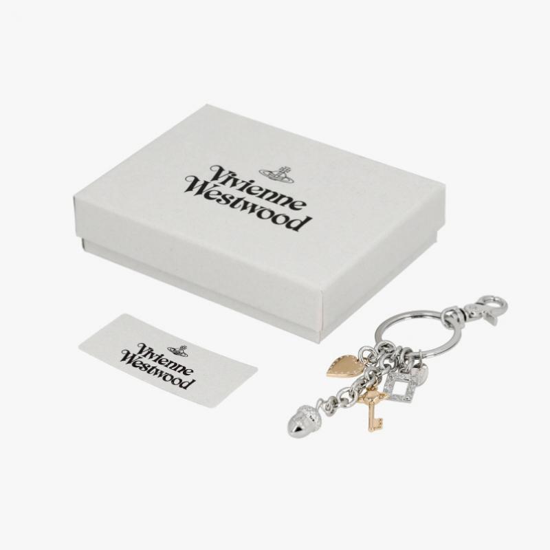 Брелок для ключей Vivienne Westwood с несколькими подвесками 8203012bu Om001f P404