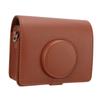 Camera Case Fashion PU Leather Protection Bag with Shoulder Strap for Fuji Instax Mini Evo Camera