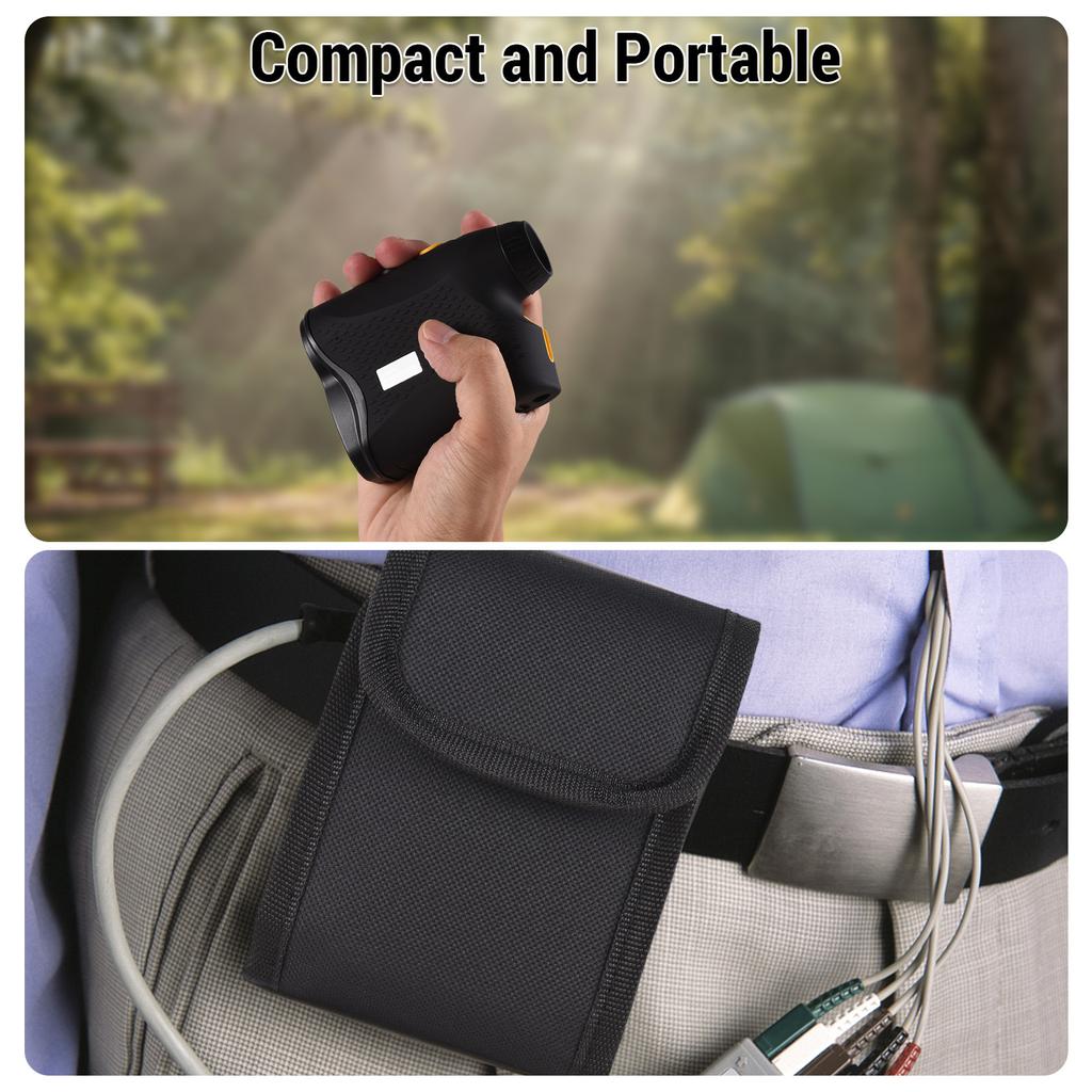 Монокулярный телескоп измерения охоты дальномера гольфа 600М/800М/1000М