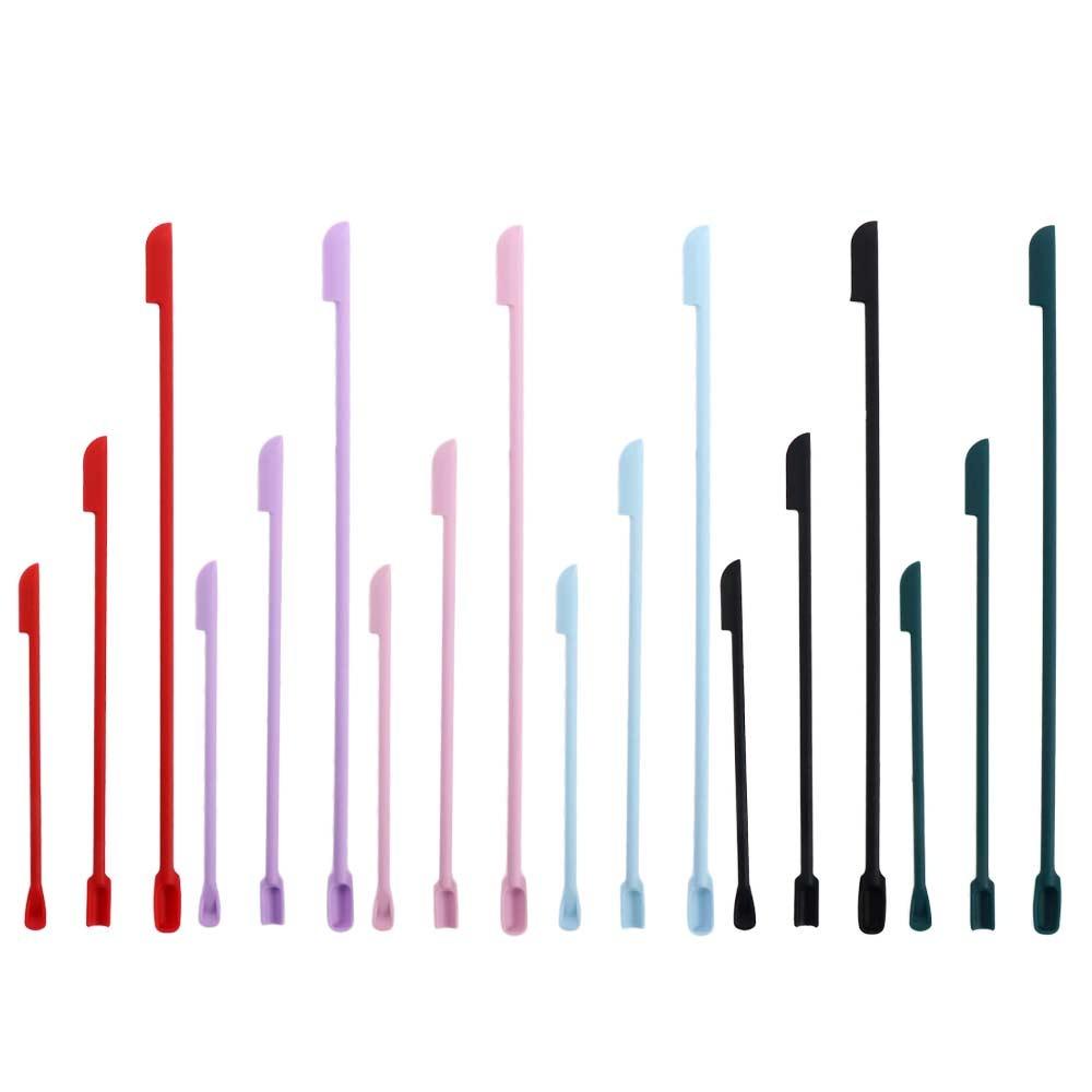 Cosmetic Cream Last Drop Scoop Silicone Spatula Makeup Brushes Cosmetics Spoon Deep Bottle Scraper