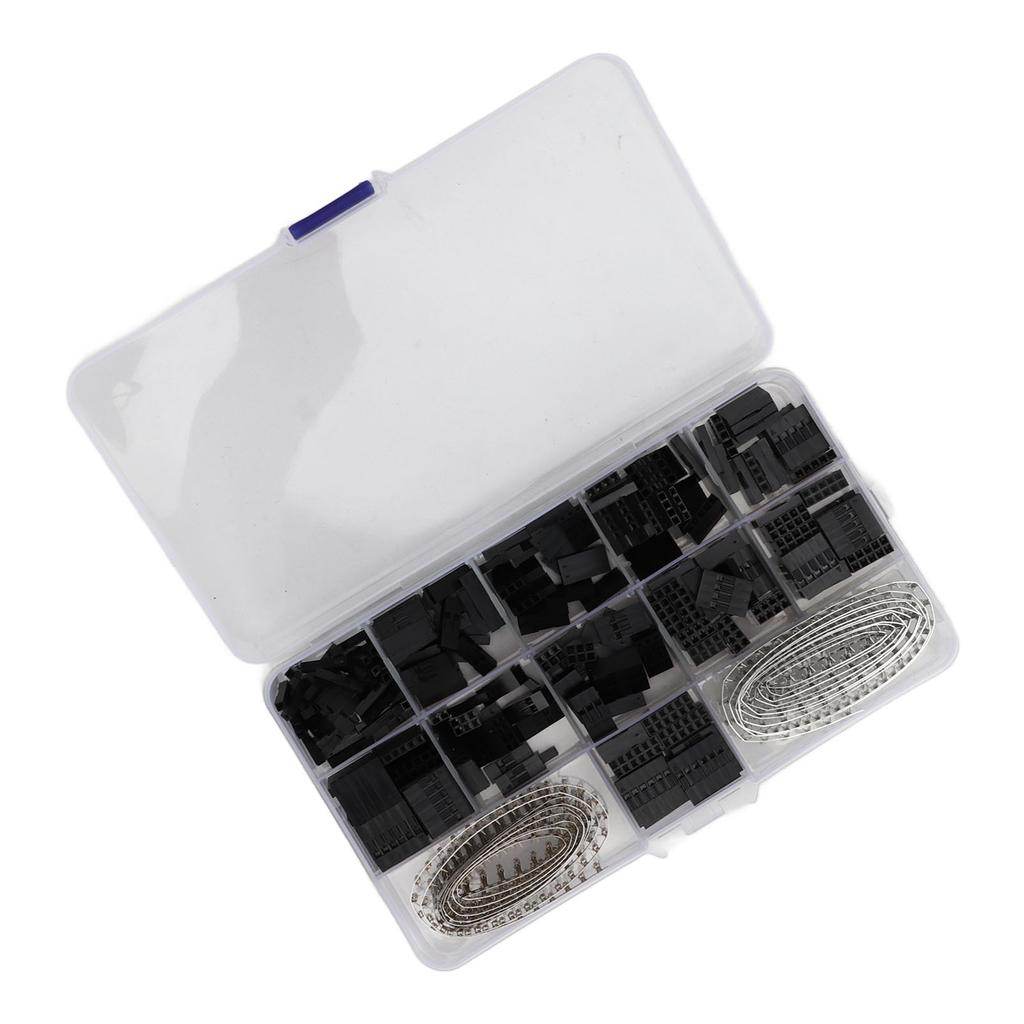 620 шт. 2,54 мм перемычки, разъемы-штырьки с обжимными контактами «папа» и «мама» для автомобилей, компьютеров