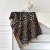 Дизайн с леопардовым принтом, универсальное сочетание цветов, двухсторонний шарф из искусственного кашемира, двухцелевой теплый шарф, женская шаль для осени и зимы