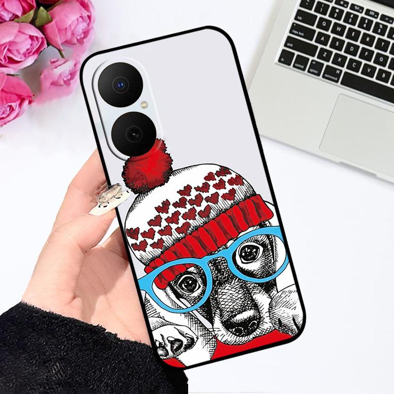 Чехол для Huawei Nova Y73 Fundas Масляная живопись Силиконовая задняя крышка для Huawei Enjoy 80 Мягкий матовый чехол для телефона JUY-AL00 Защитный корпус
