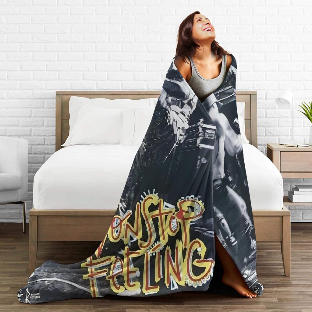 Turnstile Rock Band Tour Throw Blanket for Couch  Soft Fuzzy Plush Blanket 50x60 Inch Multi-size Bedspread for All Seasons