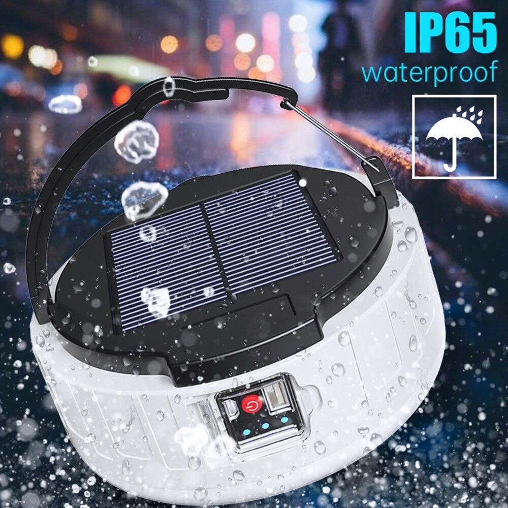 Кемпинговый фонарь с дистанционным управлением, портативный светильник, солнечная лампа для кемпинга, палаточный фонарь, светодиодный аварийный перезаряжаемый аккумулятор солнечной энергии для портативного освещения