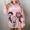 Women's KPop Demon Hunters Hoodie Autumn Winter Warm Pullover Featuring Adorable Cartoon Character Stylish Casual Sweatshirt
