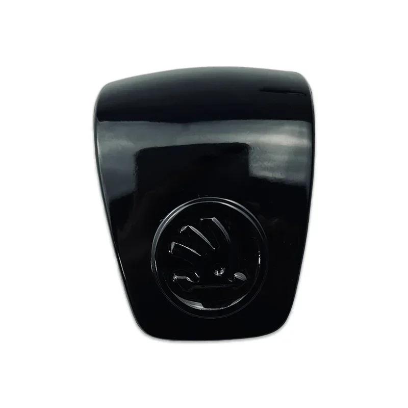 Car Gear Knob Cap for Skoda Superb Fabia Octavia Yeti Kodiaq Karoq 2 A7 Tour RS Rapid Emblem Shift Lever Head Cover Accessories bst433