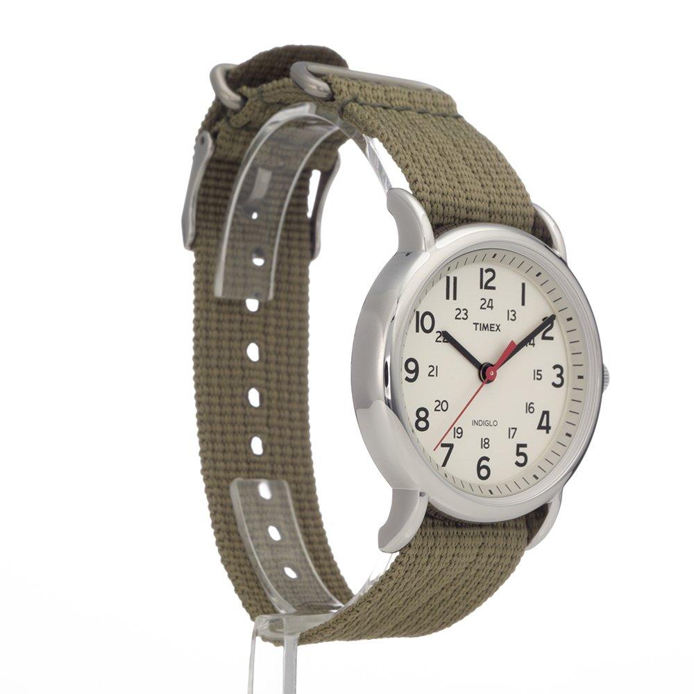 TIMEX Weekender Olive Unisex Watch T2N651 [Parallel Import]