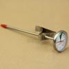 1 шт. Стрелочный термометр, часы, портативный термометр, мгновенное считывание, нержавеющая сталь, кухонный термометр для приготовления пищи, молока, кофе