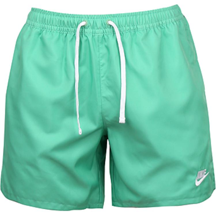 Nike Спортивная одежда Sport Essentials Однотонные прямые шорты с завязками Мужские брюки Светло-зеленые DM6830-363