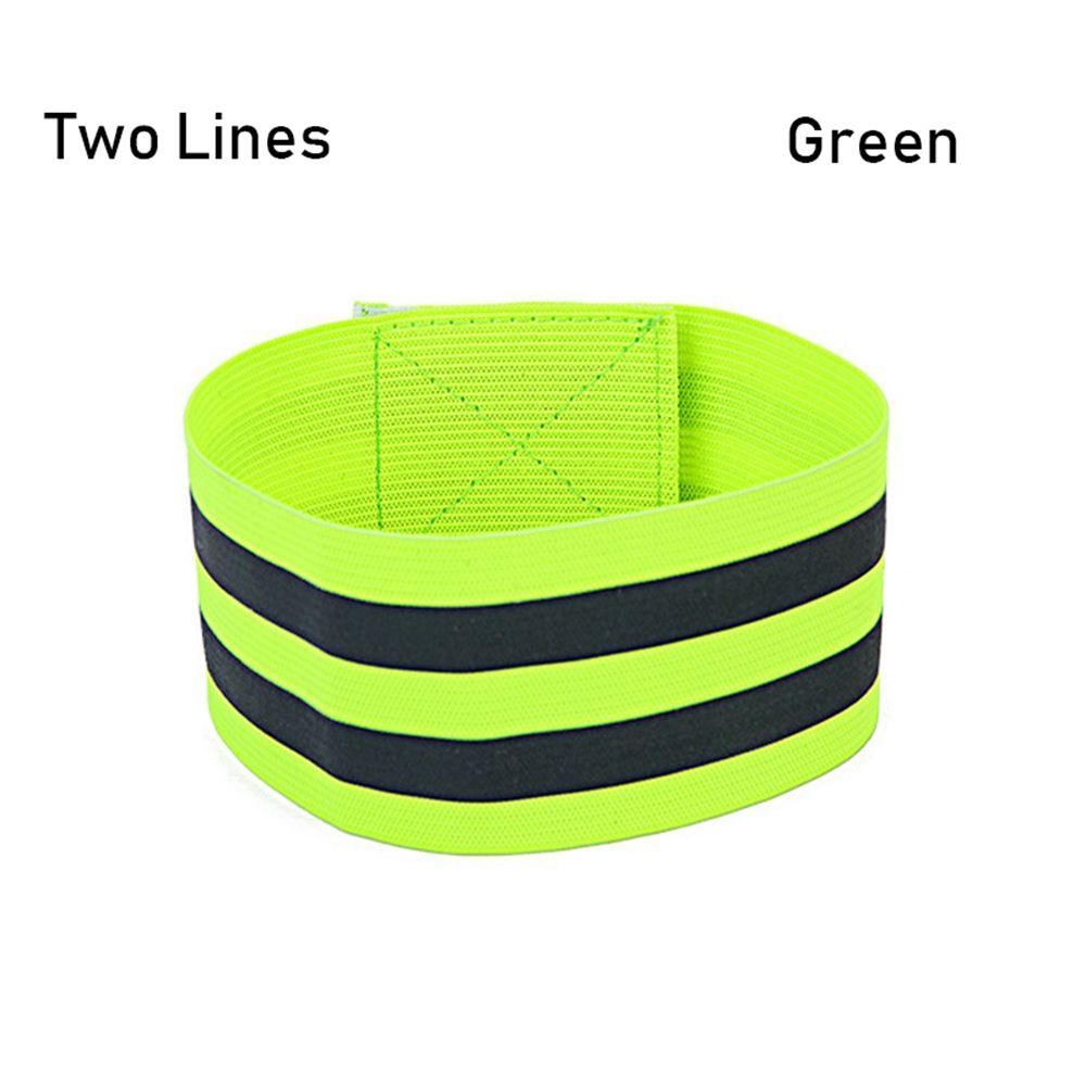 1 шт., светоотражающая полоса для бега, рыбалки, велоспорта, наружная предупреждающая повязка на руку, велосипедная повязка на руку, светоотражающая полоса