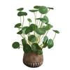 Floral Artificial Faux Plants Decorative Fake Lotus Leaves  Living Room Ornaments