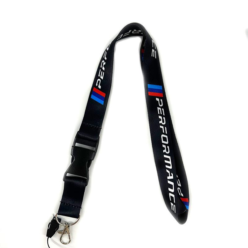 BBKP7 Stickers Car Modification Lanyard Phone Work ID Card Neck Strap for BMW M Performance 1 3 4 5 6 7 Series X1 X3 X4 X5 X6 F30 F10
