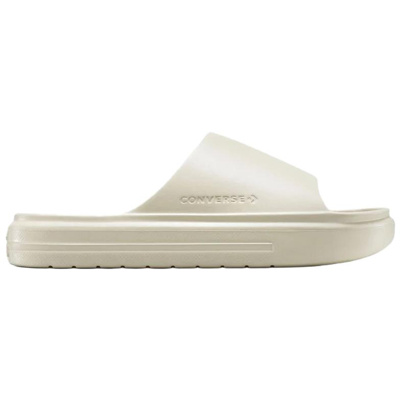 Converse Essential Slide Comfortable Soft Slide Sandals Unisex Footwear Beige A12175C