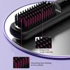 Cordless Hair Straightener Brush with 3 Temperature Settings Portable Mini Hair Straightening Comb Rechargeable Fast Heating Electric Hot Brush