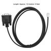 ПВХ DB9 RS232 на RJ11, 6 футов, Plug and Play кабель для APC AP7800 AP7900 940‑0144A, передача данных