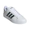 Adidas Neo Grand Court 2 Non-Slip Durable Low-Top Sneakers Unisex Sneakers Black White GW9204