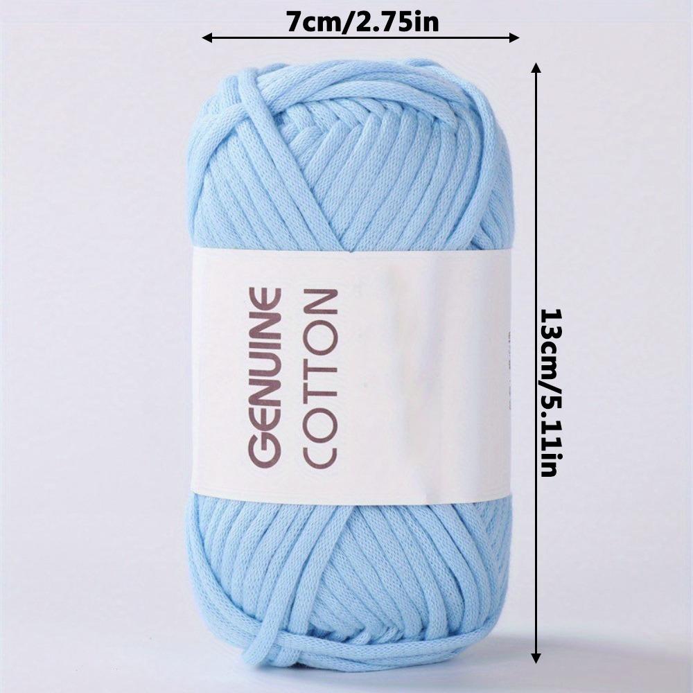 6pcs Yarn Soft Cotton-Nylon Blend Easy-to-Use Yarn for Hand Knitting Crocheting Beginner Crochet Yarn