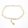 304 Stainless Steel Anklet For Women Gold Color Round Chain Anklet Leg Bracelets On The Leg Jewelry Women Accessories ,1 Piece