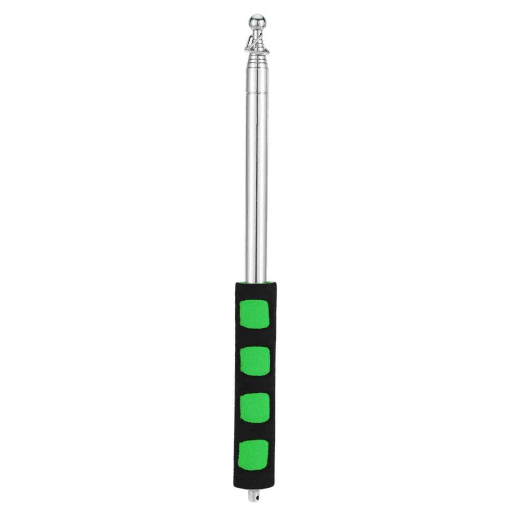 Telescopic Flag Pole Stainless Steel Guide Stick Flag Holder Telescopic Pole Teaching