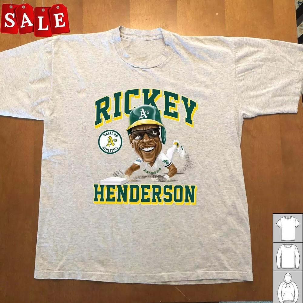 New Popular Rickey Henderson Gift For Fans Unisex S5XL Shirt TH818 Unisex T-Shirt